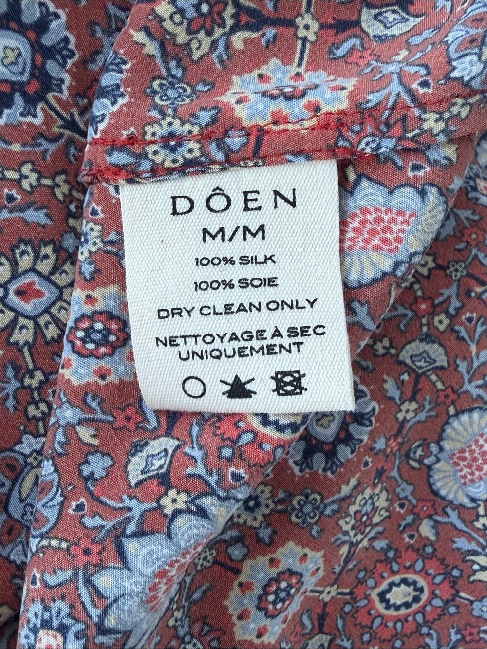 NEW Doen Beatriz Red Floral Maxi Dress - Picture 4 of 5